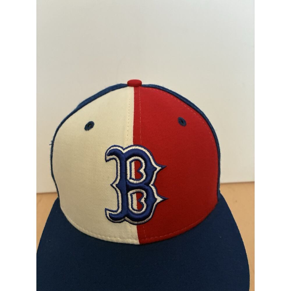New Era 5950 Boston Red Sox Size 1 1/8 MLB 100% Wool Baseball Hat Cap Made USA - Picture 8 of 15